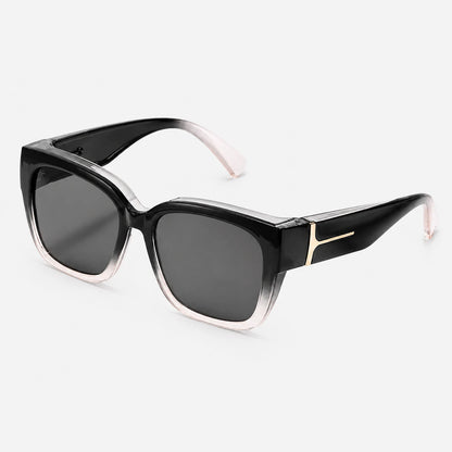 Lunettes solaires sur-lunettes
