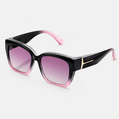 Lunettes solaires sur-lunettes
