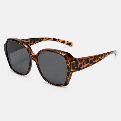 Lunettes solaires sur-lunettes
