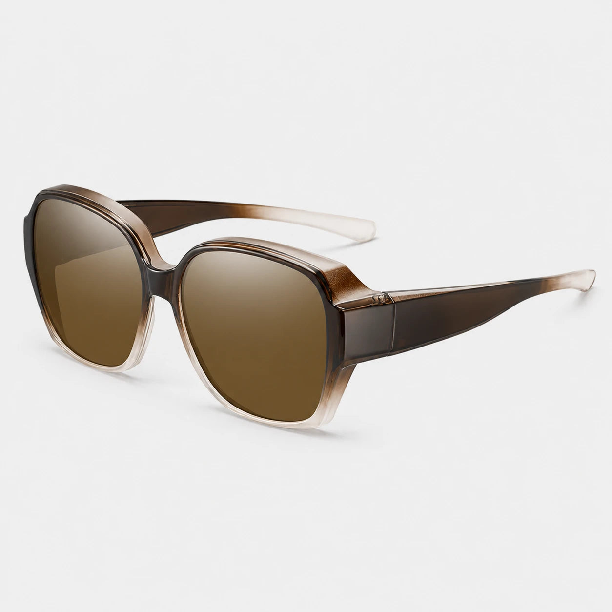Lunettes solaires sur-lunettes