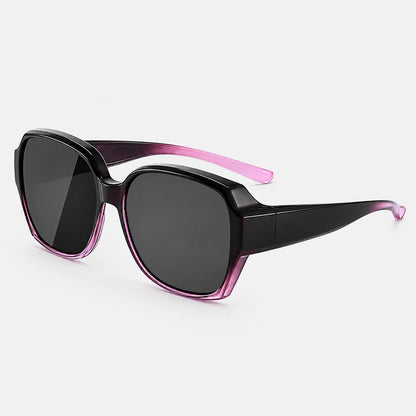 Lunettes solaires sur-lunettes